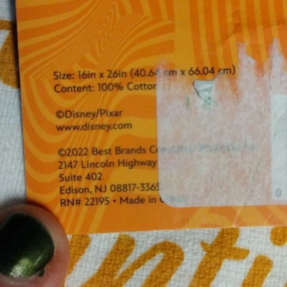 Disney Pixar Monsters Inc Happy Haunting 2 Pack Kitchen Towels - Picture 13 of 13